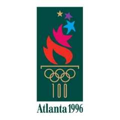 Olympic Games Atlanta in 1996 logo