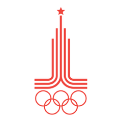 Olympic Games Moscow in 1980 logo