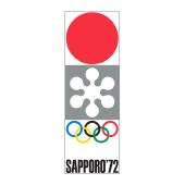 Olympic Games Sapporo in 1972 logo