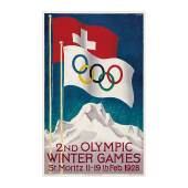 Olympic Games St. Moritz in 1928 logo