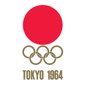 Olympic Games Tokyo in 1964 logo